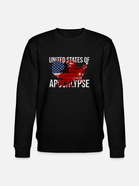 États-Unis d'Apocalypse - Sweat bio CHANGER Stanley/Stella Unisexe - noir