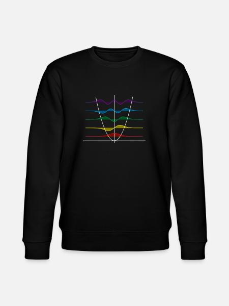 Harmonic oscillator - Stanley/Stella CHANGER Unisex Organic Sweatshirt - black