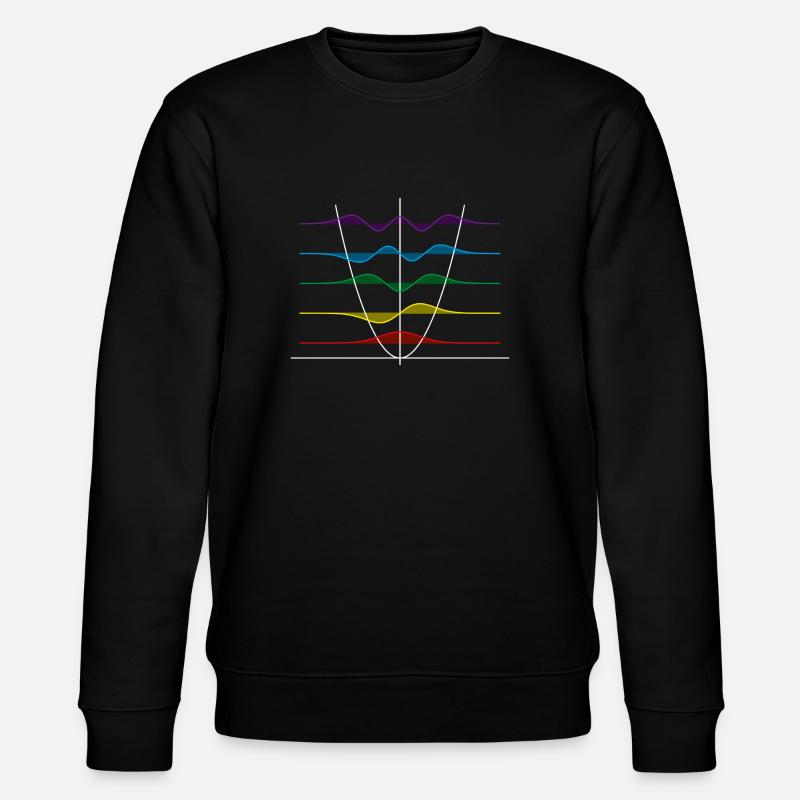 Harmonic oscillator - Stanley/Stella CHANGER Unisex Organic Sweatshirt - black