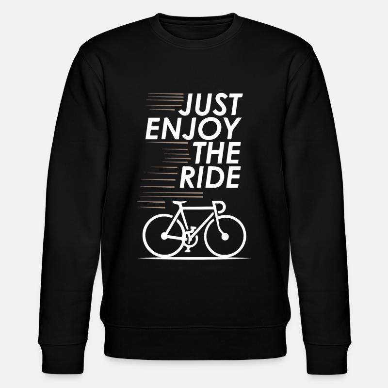 Just Enjoy The Ride - Stanley/Stella Unisex Bio-Sweatshirt CHANGER - Schwarz