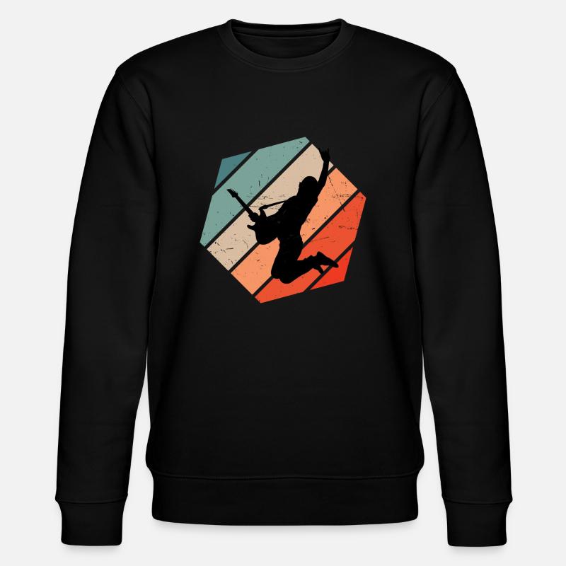 Guitare électrique Guitariste Guitariste - Sweat bio CHANGER Stanley/Stella Unisexe - noir