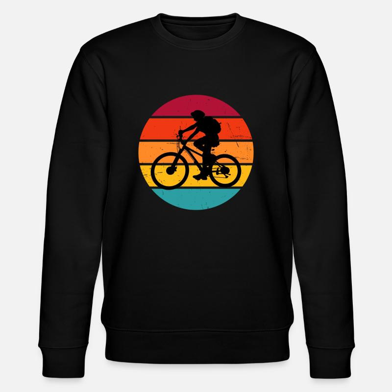 VTT Femmes Cyclisme Cyclisme - Sweat bio CHANGER Stanley/Stella Unisexe - noir