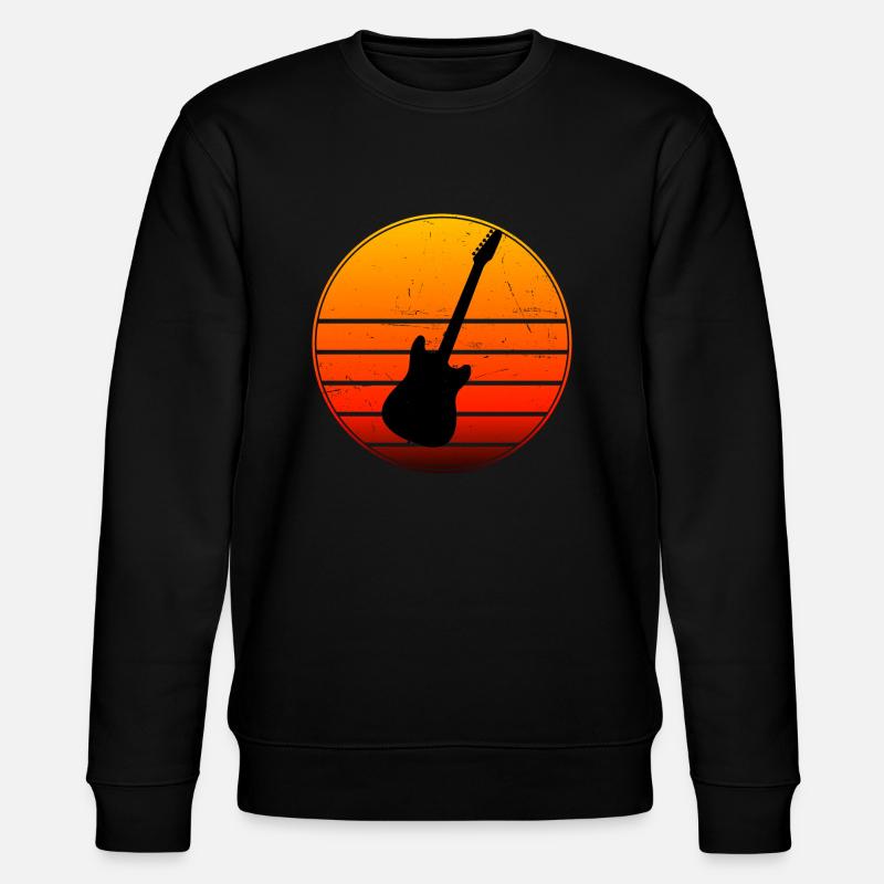 Guitar guitar player classical guitar - Stanley/Stella CHANGER Unisex Organic Sweatshirt - black