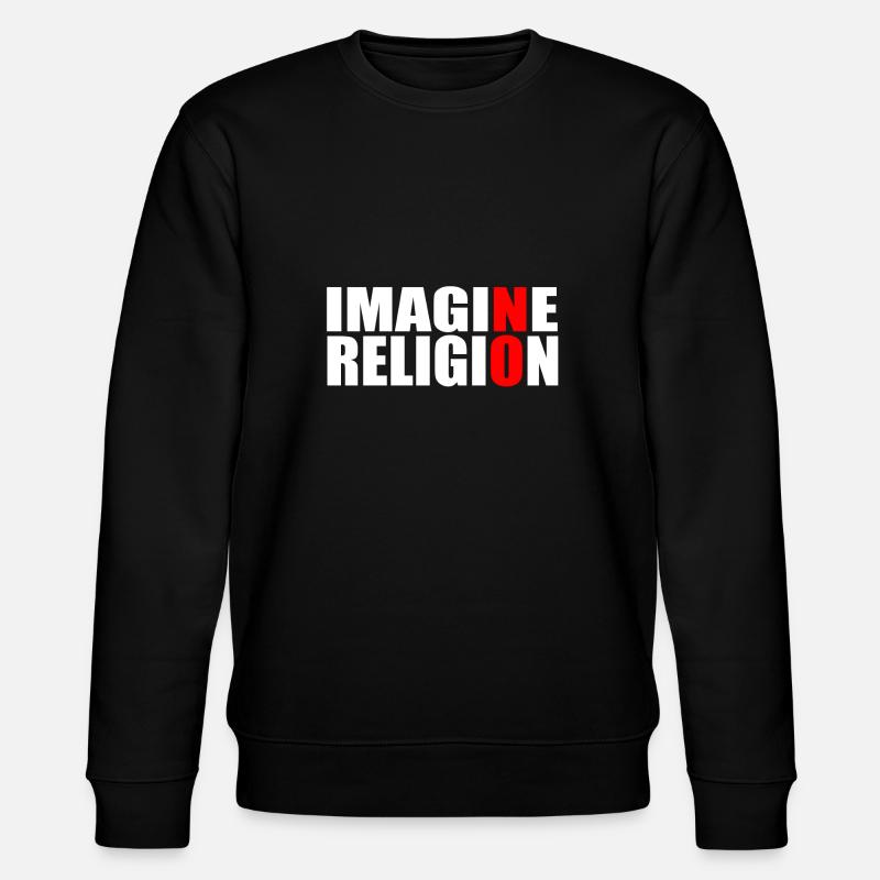 La religion! - Sweat bio CHANGER Stanley/Stella Unisexe - noir