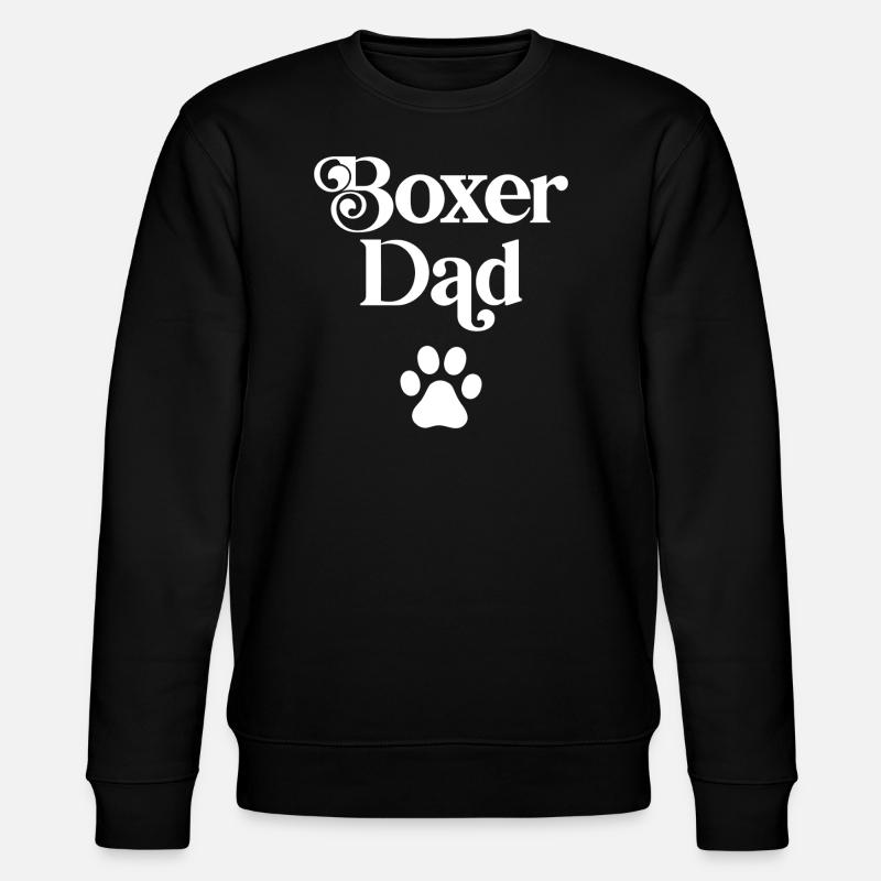 Papa boxeur - Sweat bio CHANGER Stanley/Stella Unisexe - noir