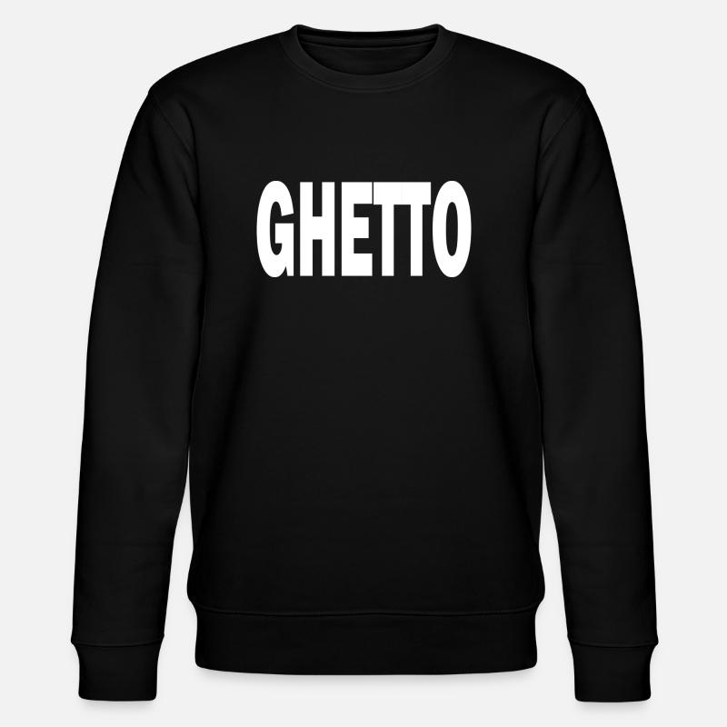 ghetto - Sweat bio CHANGER Stanley/Stella Unisexe - noir