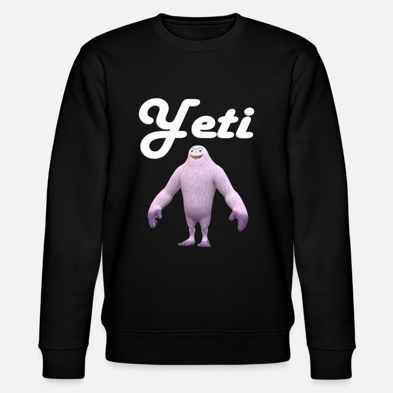 Yeti - Stanley/Stella Unisex Bio-Sweatshirt CHANGER  - Schwarz