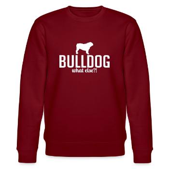 Deutsch Bulldog quoi d’autre Hundespruch Hunde - Sweat bio CHANGER Stanley/Stella Unisexe - bordeaux - Devant - Nik (191cm) & Marisol (170cm)