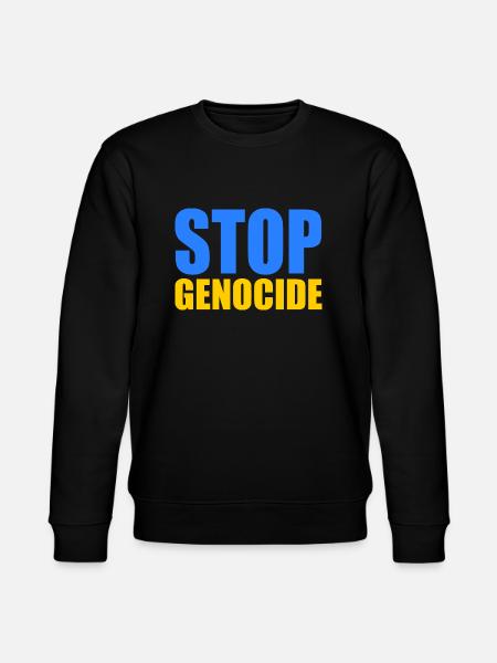 Stop genocide - Stanley/Stella CHANGER Unisex Organic Sweatshirt -