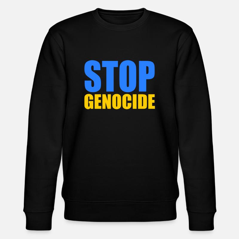 Stop genocide - Stanley/Stella Unisex Bio-Sweatshirt CHANGER  - undefined