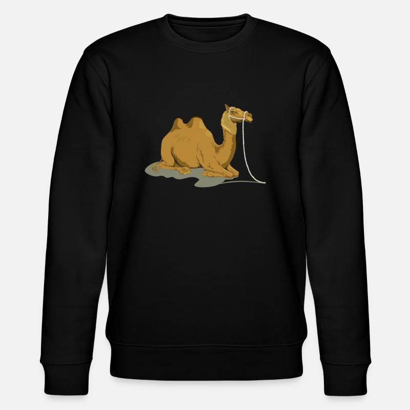 Kamel - Stanley/Stella Unisex Bio-Sweatshirt CHANGER  - Schwarz