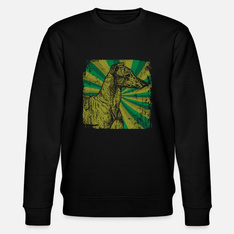 Le lévrier - Sweat bio CHANGER Stanley/Stella Unisexe - noir