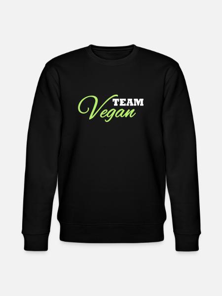 Team Vegan - Stanley/Stella CHANGER Unisex Organic Sweatshirt - black