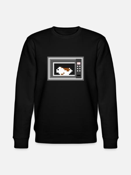 Le hamster au micro-ondes - Sweat bio CHANGER Stanley/Stella Unisexe - noir