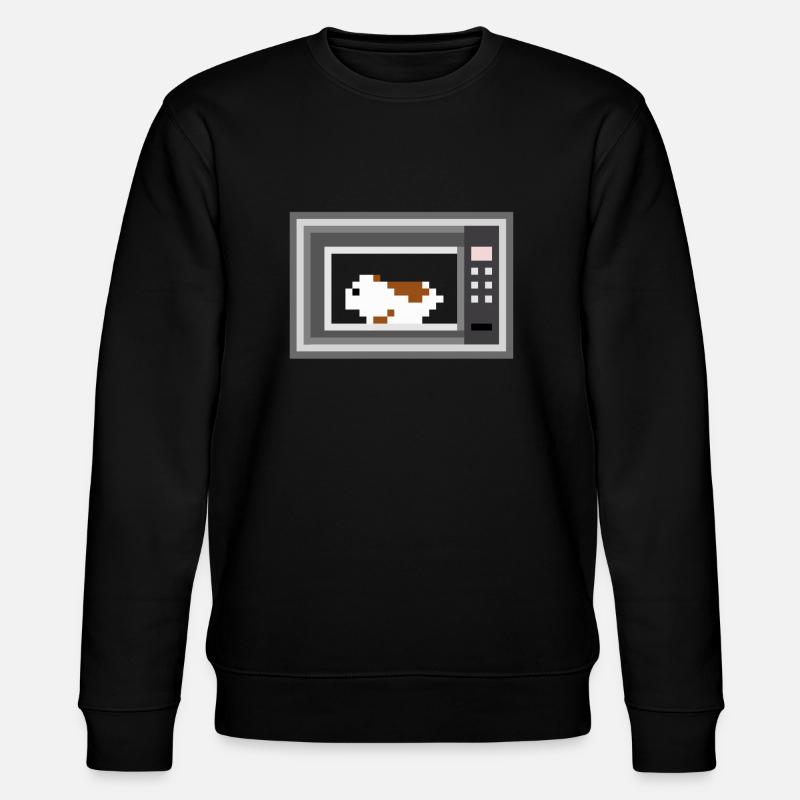Le hamster au micro-ondes - Sweat bio CHANGER Stanley/Stella Unisexe - noir