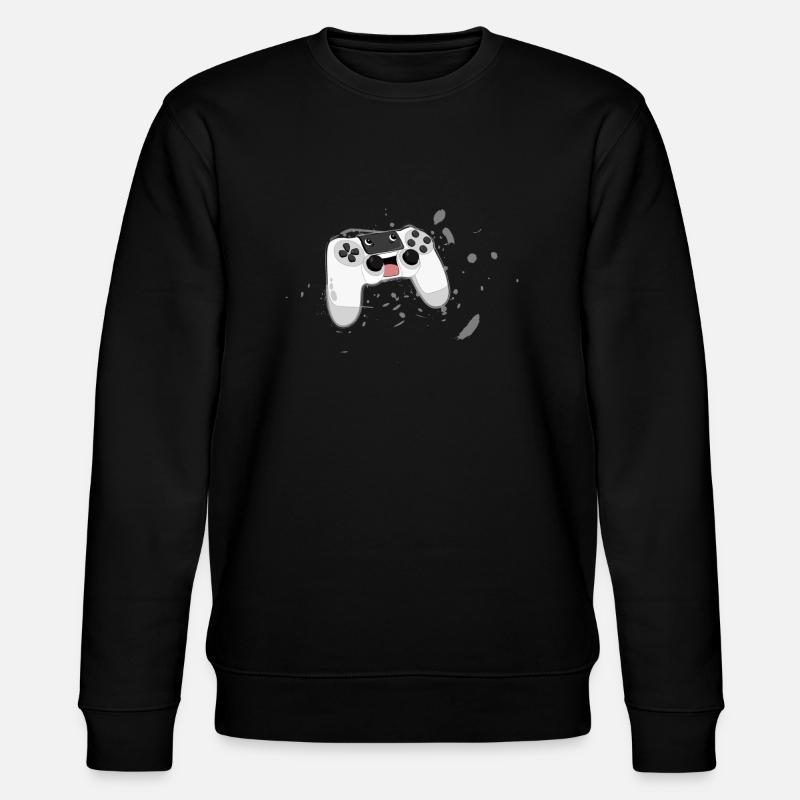 Crazy Controller - Stanley/Stella Unisex Bio-Sweatshirt CHANGER  - Schwarz