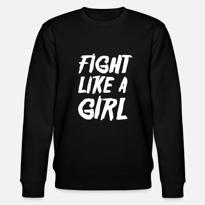 Combattez comme une fille - Sweat bio CHANGER Stanley/Stella Unisexe - noir