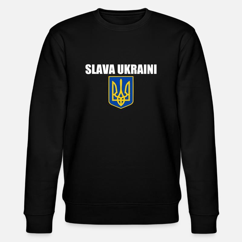 Slava ukraini - Sweat bio CHANGER Stanley/Stella Unisexe - noir