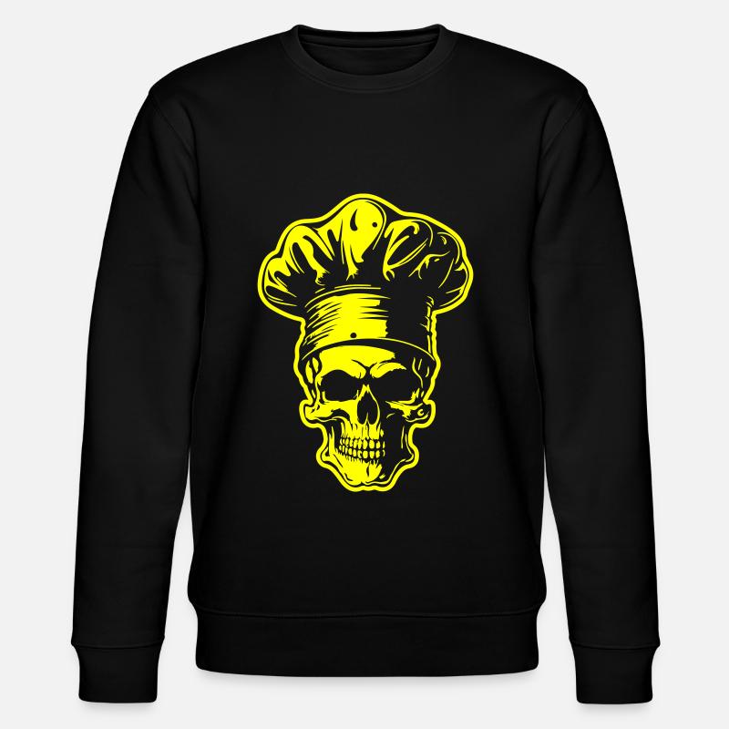 Skull Cook - Stanley/Stella CHANGER Unisex Organic Sweatshirt - black
