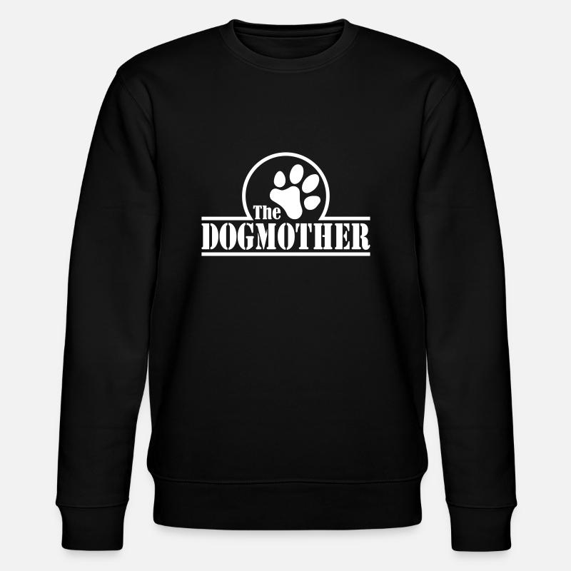 The Dogmother - Stanley/Stella Unisex Bio-Sweatshirt CHANGER  - Schwarz