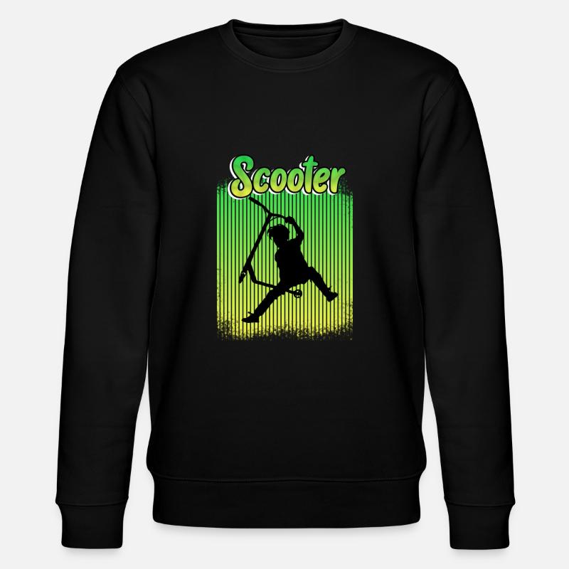 Freestyle Scooter - Stanley/Stella Unisex Bio-Sweatshirt CHANGER  - Schwarz