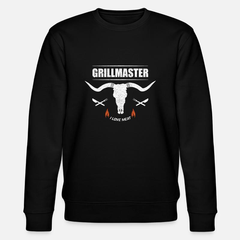 Grillmaster - Stanley/Stella Unisex Bio-Sweatshirt CHANGER - Schwarz