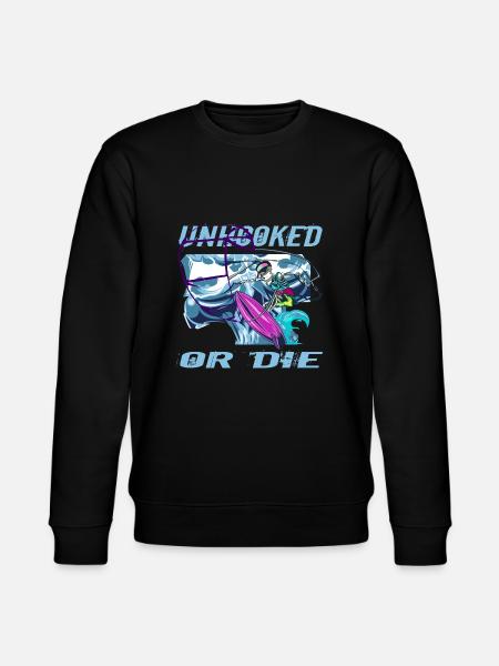 kitesurfing - Stanley/Stella CHANGER Unisex Organic Sweatshirt - black