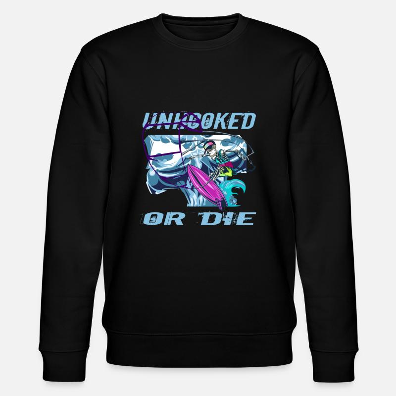 kitesurfing - Sweat bio CHANGER Stanley/Stella Unisexe - noir