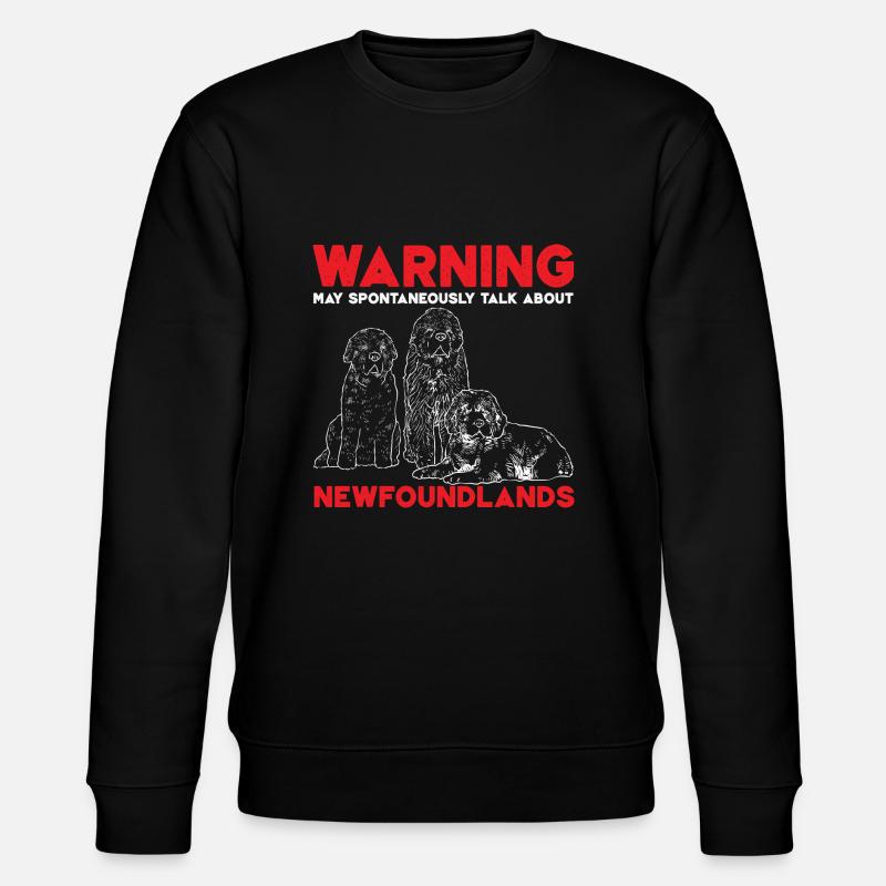 Terre-Neuve Chien de Terre-Neuve - Sweat bio CHANGER Stanley/Stella Unisexe - noir