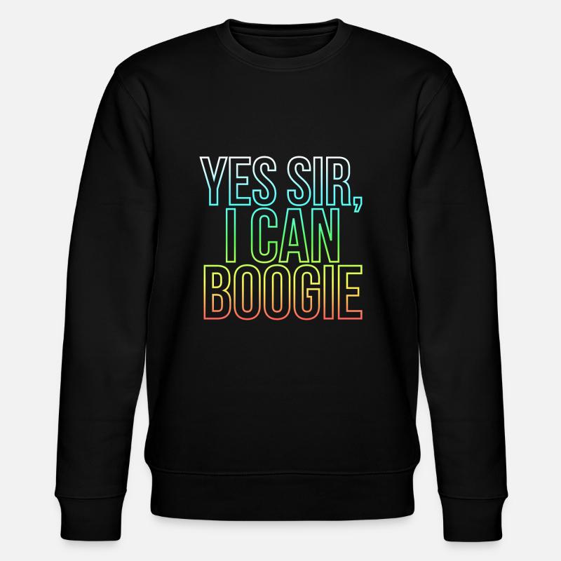 I Can Boogie - Stanley/Stella Unisex Bio-Sweatshirt CHANGER  - Schwarz