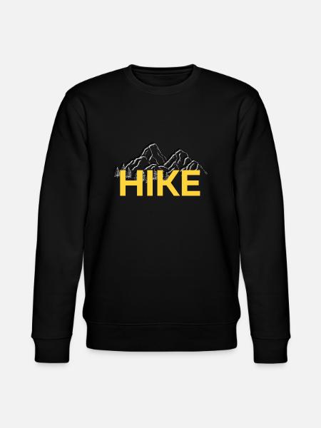 Hiking is a passion - Stanley/Stella CHANGER Unisex Organic Sweatshirt - black