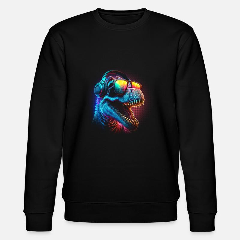 Rad Rex - Stanley/Stella Unisex Bio-Sweatshirt CHANGER - Schwarz
