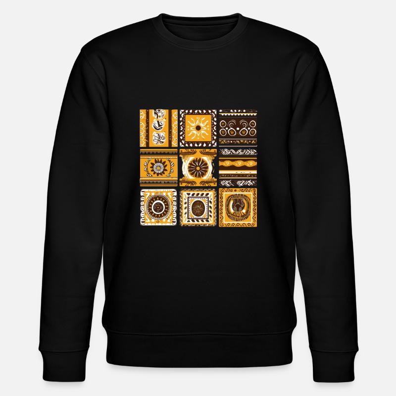 Folklore africain - Sweat bio CHANGER Stanley/Stella Unisexe - noir