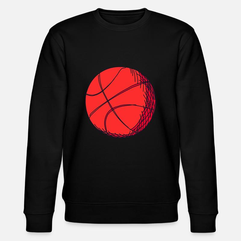 Ballsport - Stanley/Stella Unisex Bio-Sweatshirt CHANGER  - Schwarz