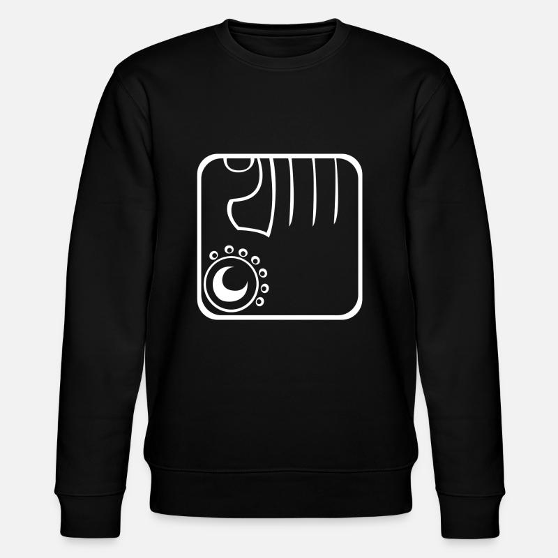 7 Kin Maya Main WHT - Sweat bio CHANGER Stanley/Stella Unisexe - noir