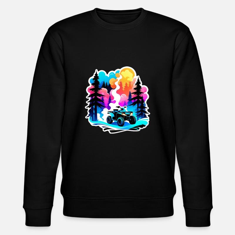 quad et tout terrain - Sweat bio CHANGER Stanley/Stella Unisexe - noir
