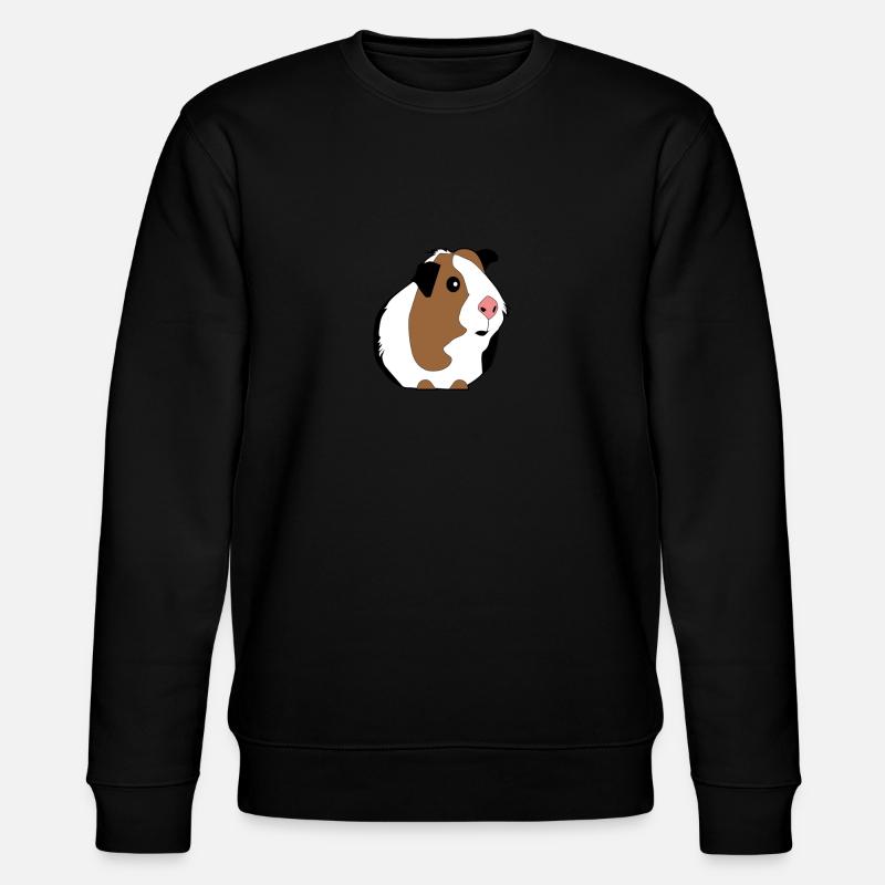 Meerschweinchen - Stanley/Stella Unisex Bio-Sweatshirt CHANGER  - Schwarz