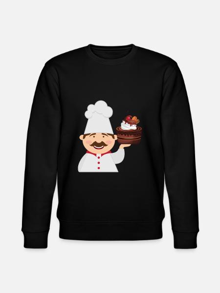 Pastry chef - pastry chef - Stanley/Stella CHANGER Unisex Organic Sweatshirt - black