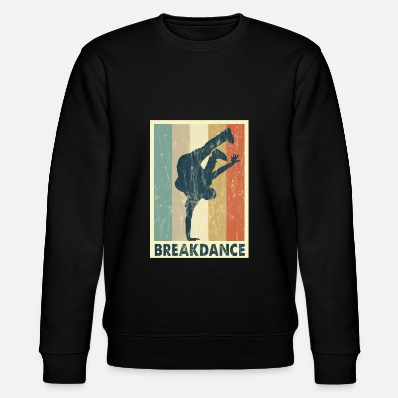 Breakdance - Sweat bio CHANGER Stanley/Stella Unisexe - noir