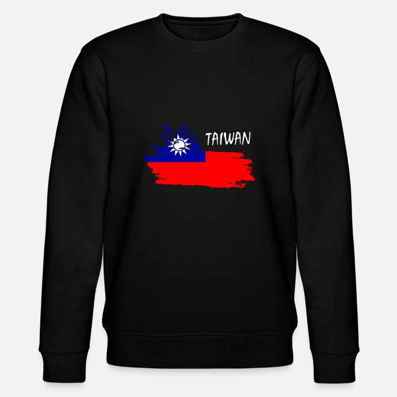 Taiwan - Stanley/Stella Unisex Bio-Sweatshirt CHANGER  - Schwarz