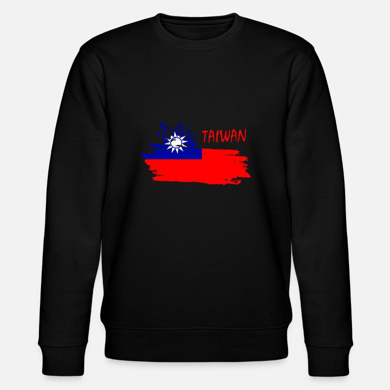 Taiwan - Stanley/Stella Unisex Bio-Sweatshirt CHANGER  - Schwarz