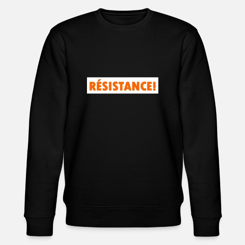 Résistance - Stanley/Stella Unisex Bio-Sweatshirt CHANGER - Schwarz