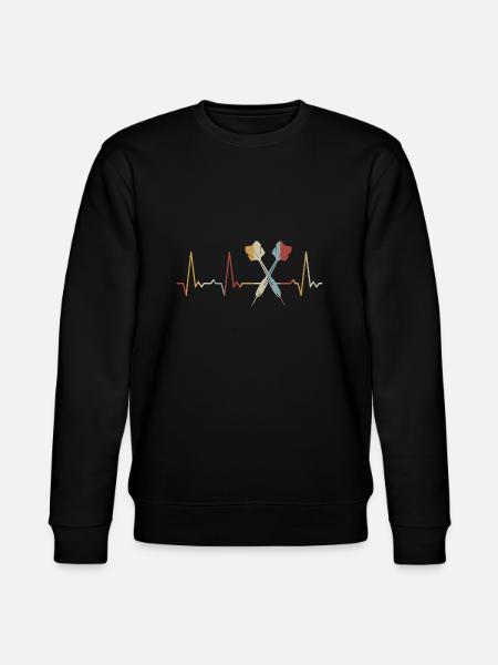 Fléchettes Heartbeat - Sweat bio CHANGER Stanley/Stella Unisexe - noir