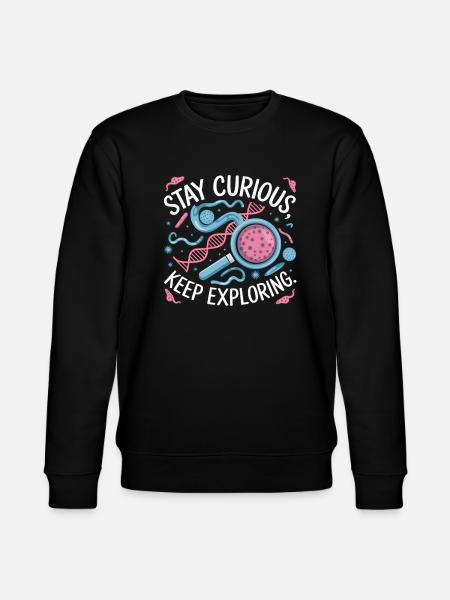 Restez curieux, découvrez-en plus - Sweat bio CHANGER Stanley/Stella Unisexe - noir