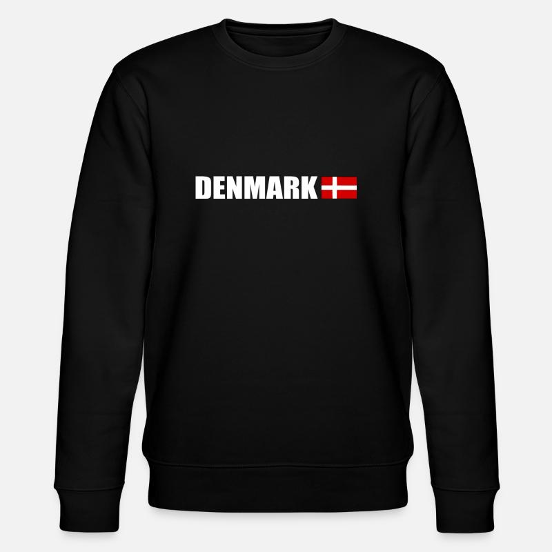 Dänemark - Stanley/Stella Unisex Bio-Sweatshirt CHANGER  - Schwarz