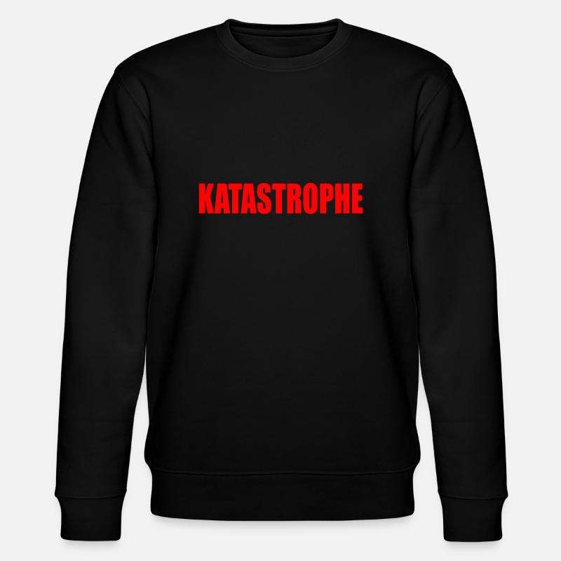 Katastrophe - Stanley/Stella Unisex Bio-Sweatshirt CHANGER  - Schwarz