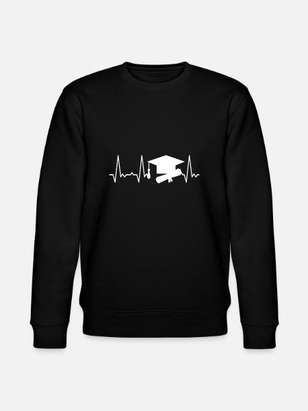 Heartbeat Completion - Stanley/Stella CHANGER Unisex Organic Sweatshirt - black