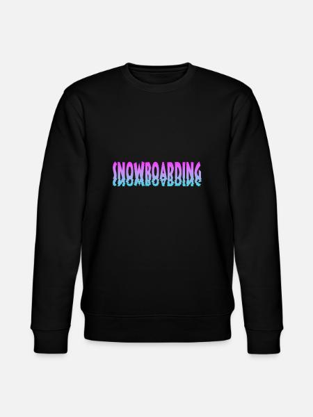 snowboarding - Stanley/Stella Unisex Bio-Sweatshirt CHANGER - Schwarz
