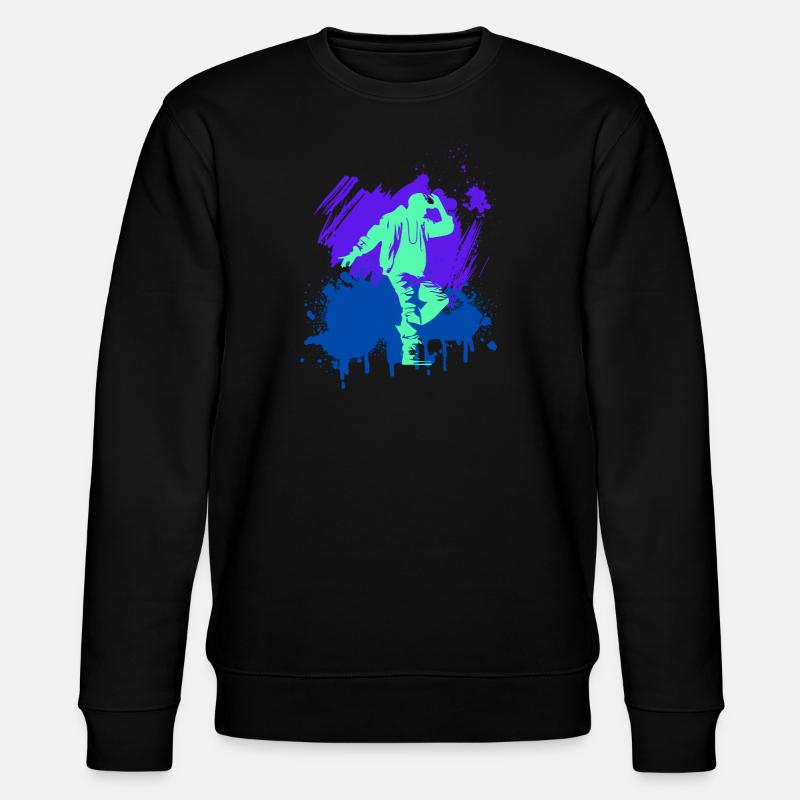 Dancer - Stanley/Stella Unisex Bio-Sweatshirt CHANGER  - Schwarz