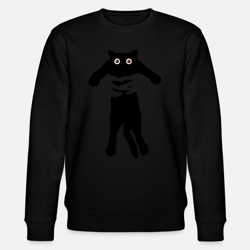Sieste de chat - Sweat bio CHANGER Stanley/Stella Unisexe - noir